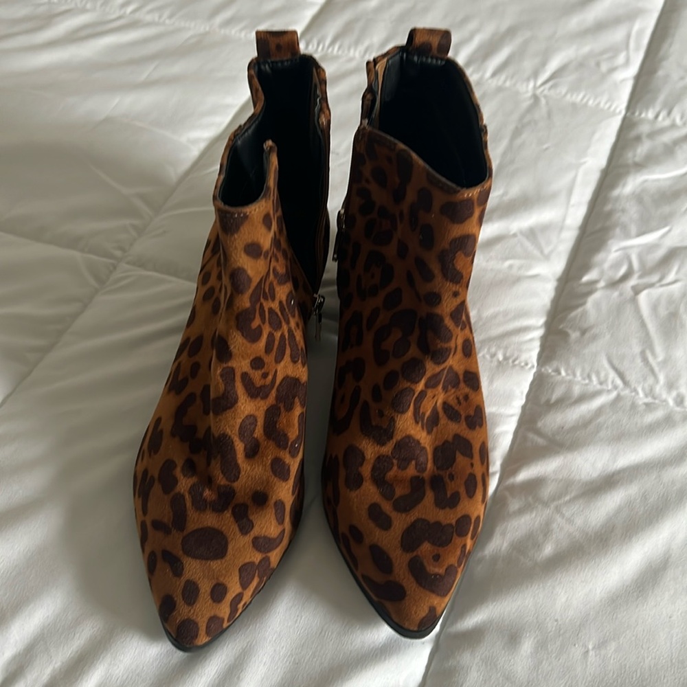 A New Day Leopard Print Bootie